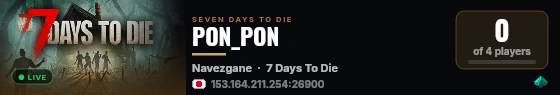 PON_PON live status badge