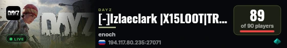 [-]Izlaeclark |X15LOOT|TRADER|BOATS|HELIS|EVENTS live status badge