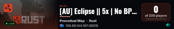 [AU] Eclipse || 5x | No BPs | No Workbench live status badge