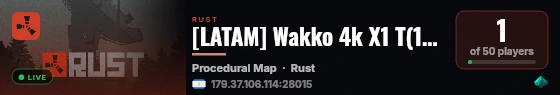 [LATAM] Wakko 4k X1 T(1-3) PvE/PvP NoRaid Mini XP TP live status badge