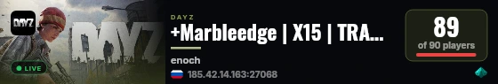 +Marbleedge | X15 | TRADER | HELI | CARS | BUNKERS | Twitch live status badge