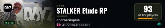 STALKER Etude RP live status badge