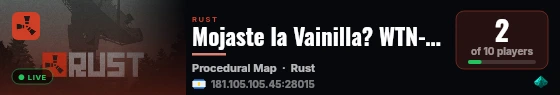 Mojaste la Vainilla? WTN-TEAM live status badge