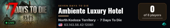 Ambiente Luxury Hotel live status badge