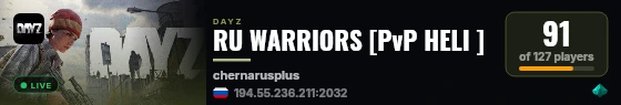 RU WARRIORS [PvP HELI ] live status badge