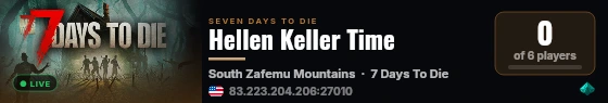 Hellen Keller Time live status badge