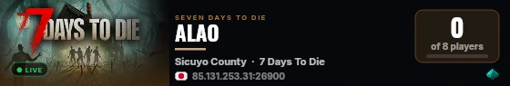 ALAO live status badge