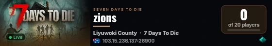 zions live status badge