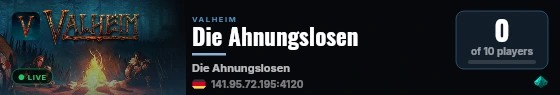 Die Ahnungslosen live status badge
