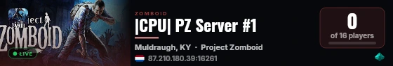 |CPU| PZ Server #1 live status badge
