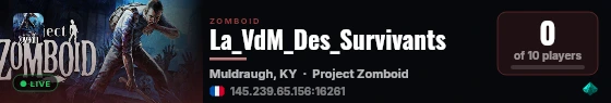 La_VdM_Des_Survivants live status badge
