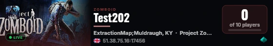 Test202 live status badge