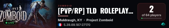 [PVP/RP] TLD  ROLEPLAY (ARAB) live status badge