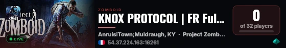 KNOX PROTOCOL | FR Full PVP | Factions - Raids - Bases live status badge