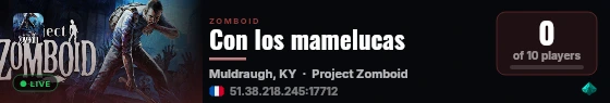 Con los mamelucas live status badge