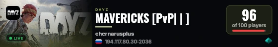 MAVERICKS [PvP| | ] live status badge