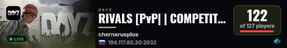 RIVALS [PvP| | COMPETITION| INTENSE] live status badge