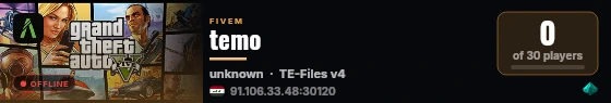 temo live status badge