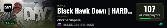 Black Hawk Down | HARDCORE | LOOT+ | PVP live status badge