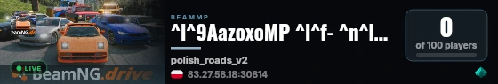 ^l^9AazoxoMP ^l^f- ^n^l^fPolish ^l^4Roads ^n^l^f3.3^r ^l^a(FREEROAM !!!) live status badge
