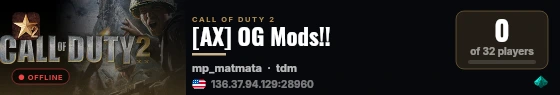 [AX] OG Mods!! live status badge
