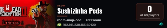 Sushizinha Peds live status badge