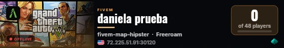 daniela prueba live status badge