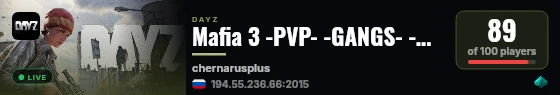Mafia 3 -PVP- -GANGS- -URBAN- live status badge