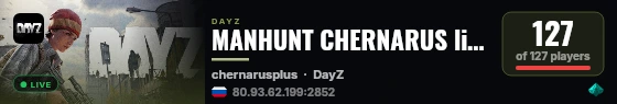 MANHUNT CHERNARUS lite #2 [3PP]  WIPE 02.09 live status badge