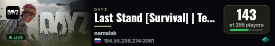 Last Stand [Survival| | Team| ] live status badge