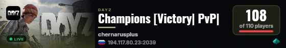 Champions [Victory| PvP| live status badge