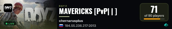 MAVERICKS [PvP| | ] live status badge