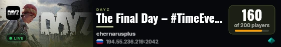 The Final Day – #TimeEvent #PvP live status badge