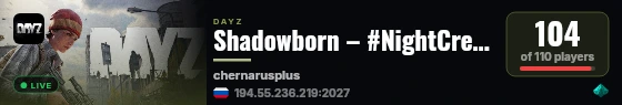 Shadowborn – #NightCreatures #Fear live status badge