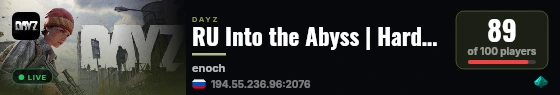 RU Into the Abyss | Hardcore, Adventure live status badge
