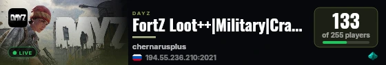 FortZ Loot++|Military|Crafting live status badge
