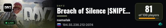Breach of Silence |SNIPER|PVP|LITE|MAX| live status badge