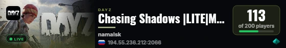 Chasing Shadows |LITE|MAX|HELI|BASES| live status badge