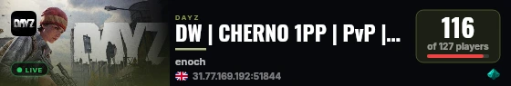 DW | CHERNO 1PP | PvP | Quest Lor |Skills live status badge