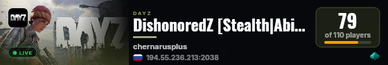 DishonoredZ [Stealth|Abilities|Loot++|Faction] live status badge