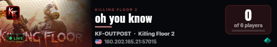oh you know live status badge