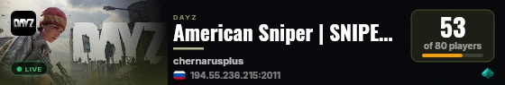 American Sniper | SNIPER ZONE | PVP | LOOT+ live status badge