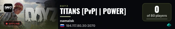 TITANS [PvP| | POWER] live status badge