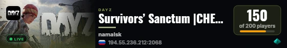 Survivors’ Sanctum |CHERNO|US|PVP|GUN+| live status badge