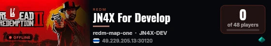JN4X For Develop live status badge