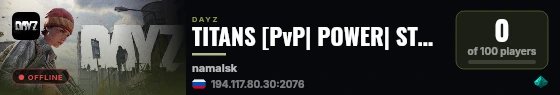 TITANS [PvP| POWER| STRENGTH] live status badge