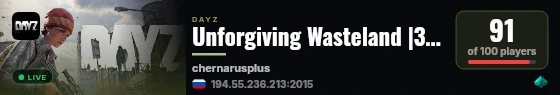 Unforgiving Wasteland |3PP|BASES|HELI|MAX| live status badge