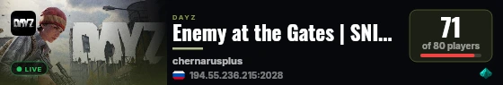 Enemy at the Gates | SNIPER ZONE | PVP | PVP live status badge