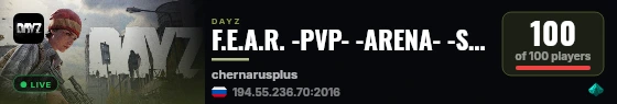 F.E.A.R. -PVP- -ARENA- -SLOWMO- live status badge