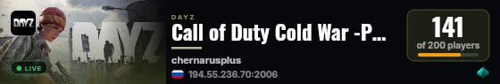 Call of Duty Cold War -PVP- -ARCADE- -RANKED- live status badge